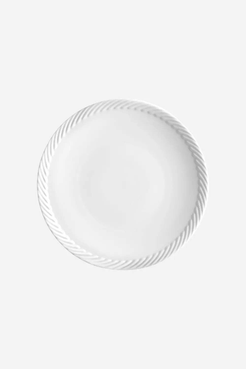L'objet Corde Dessert Plate In White 1