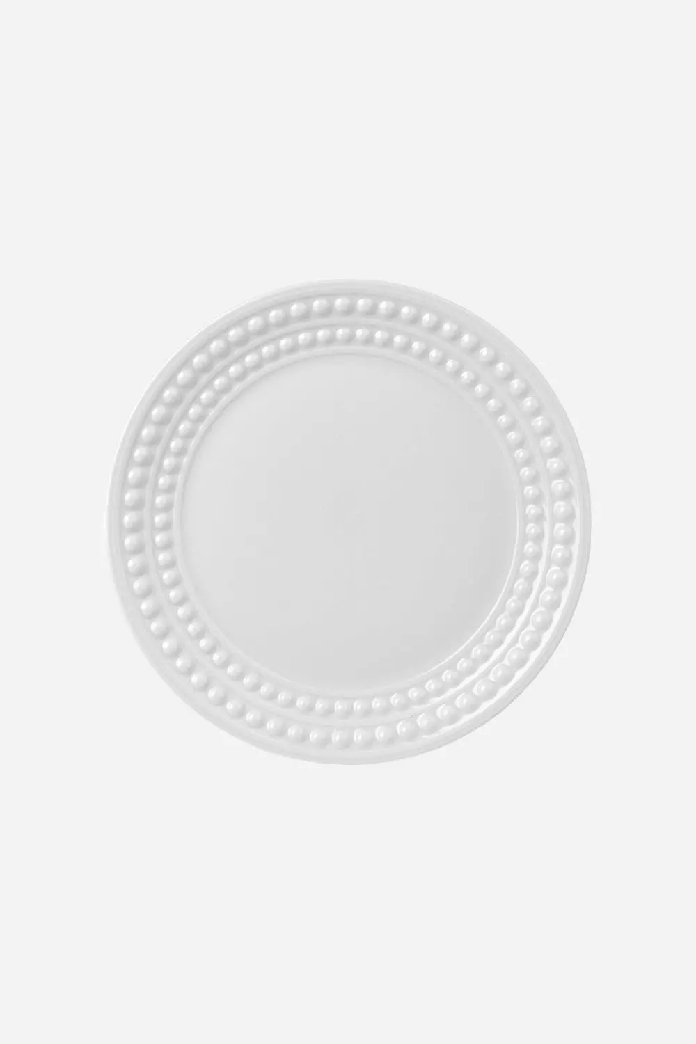 L'objet Perlée Bread + Butter Plate In White 1