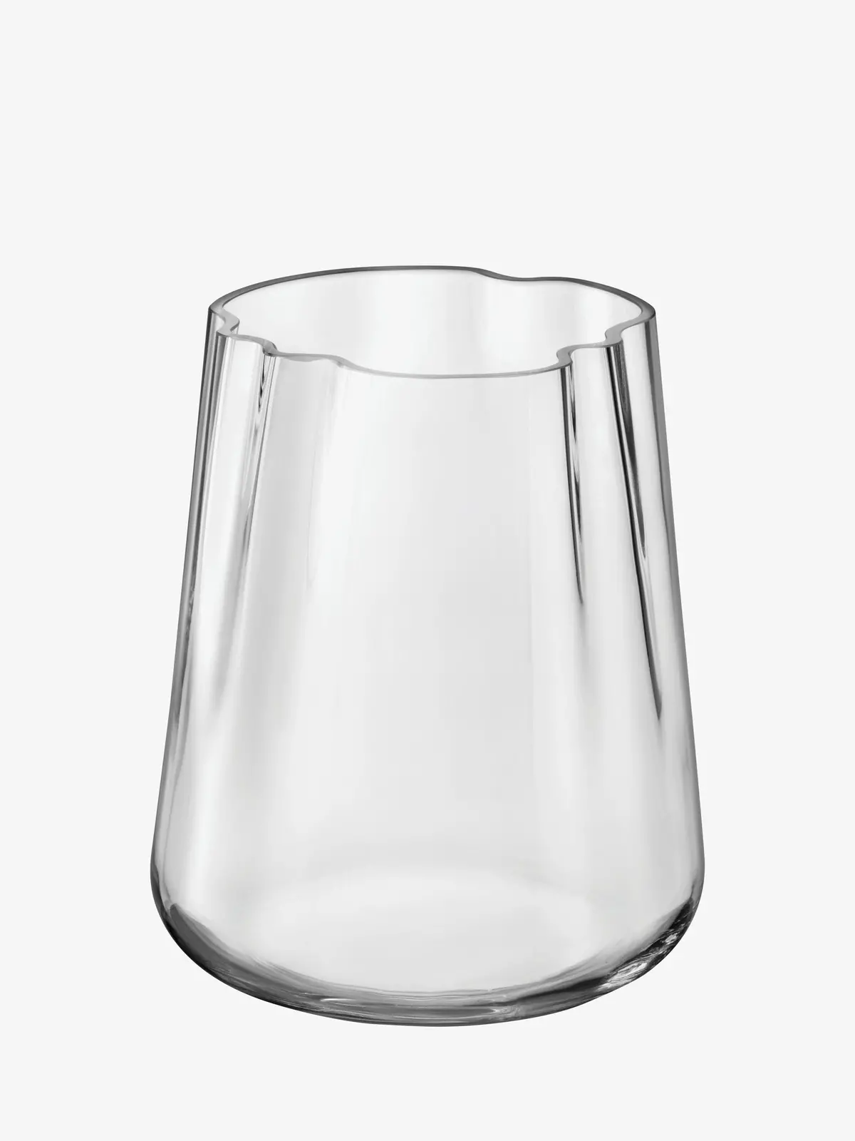 Lsa International Lagoon Vase/Lantern Clear - 9.5In 1