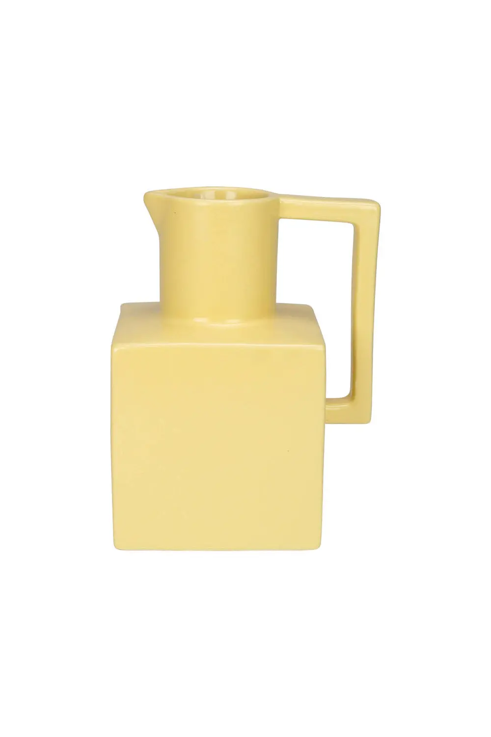 Kavana Laguna Pitcher Vase Yellow 1