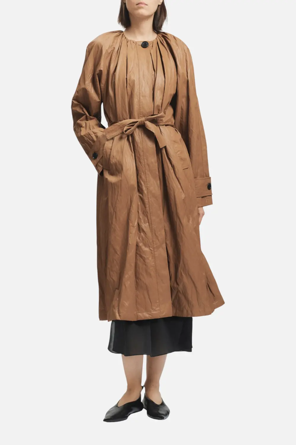 Saint Art Lena Jacket In Cognac 1