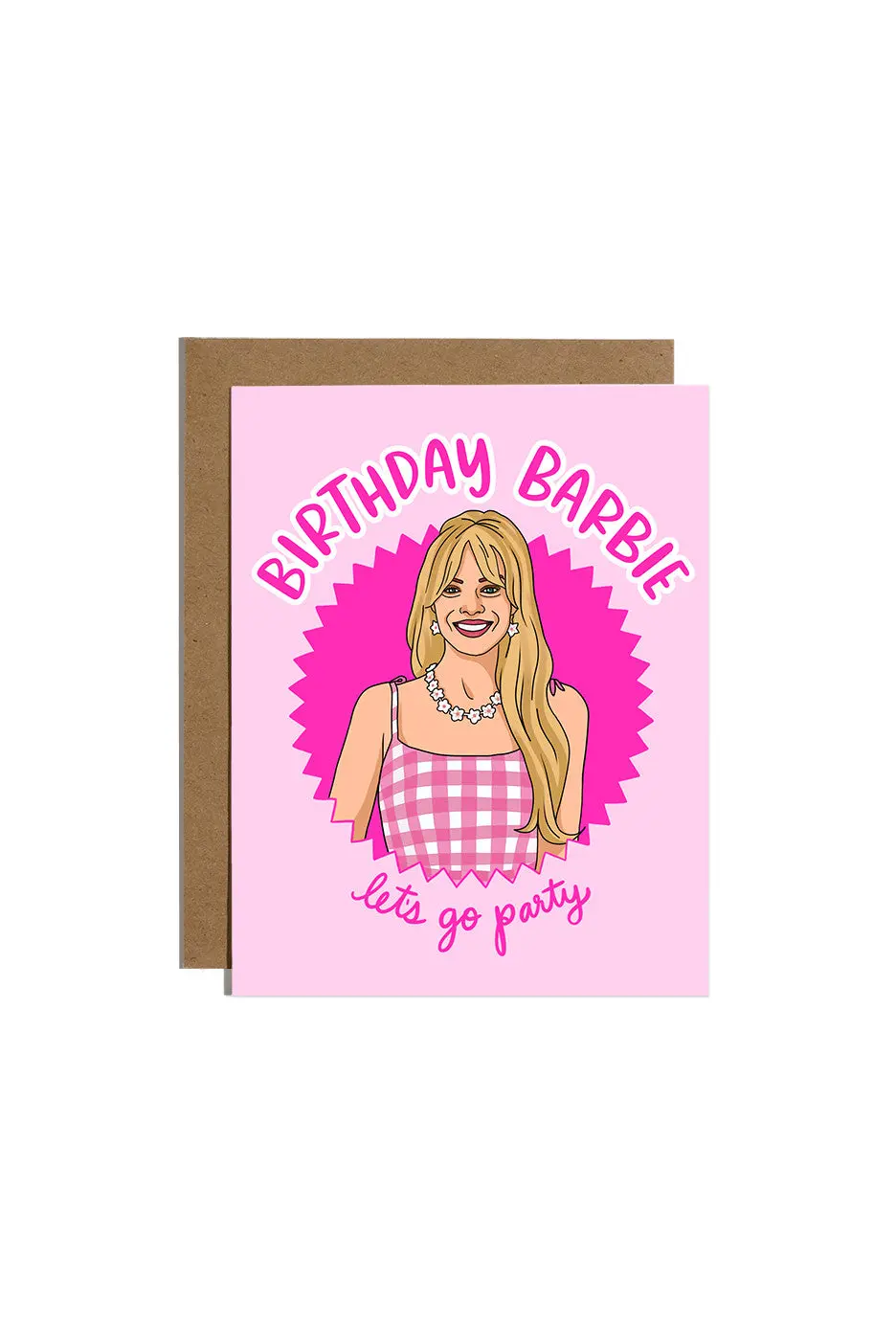 Let's Go Party Birthday Card 1
