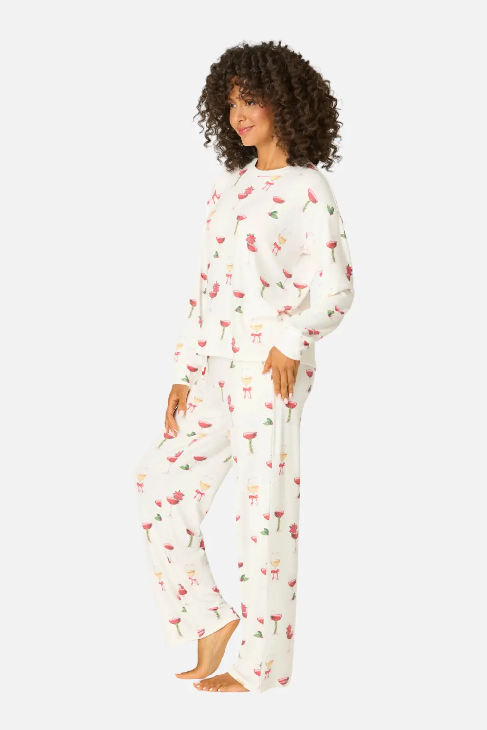 Pj Salvage Let's Get Toasty Pants In Ivory 1