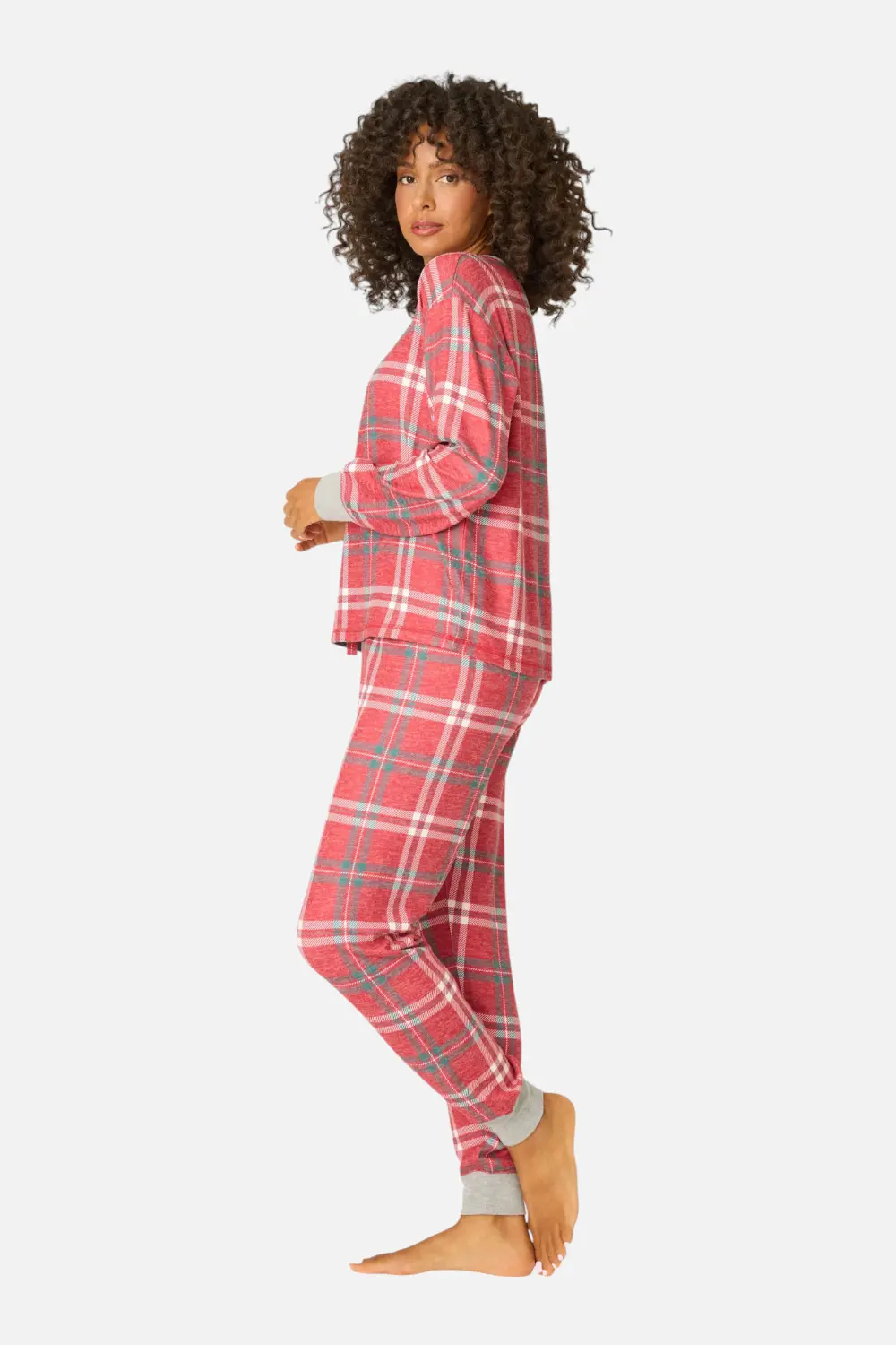 Pj Salvage Let's Get Toasty Pant In Red Samba 1