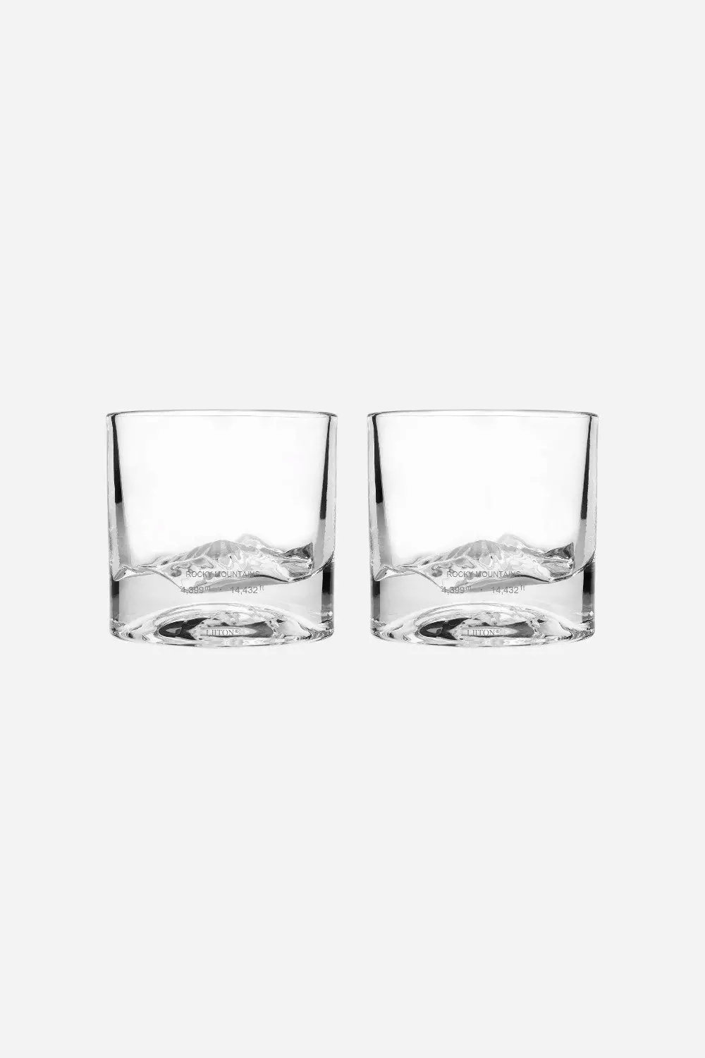 Liiton Rocky Mountains Glasses Set Of 2 1