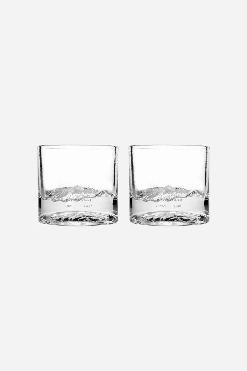 Liiton Smoky Mountains Glasses Set Of 2 1