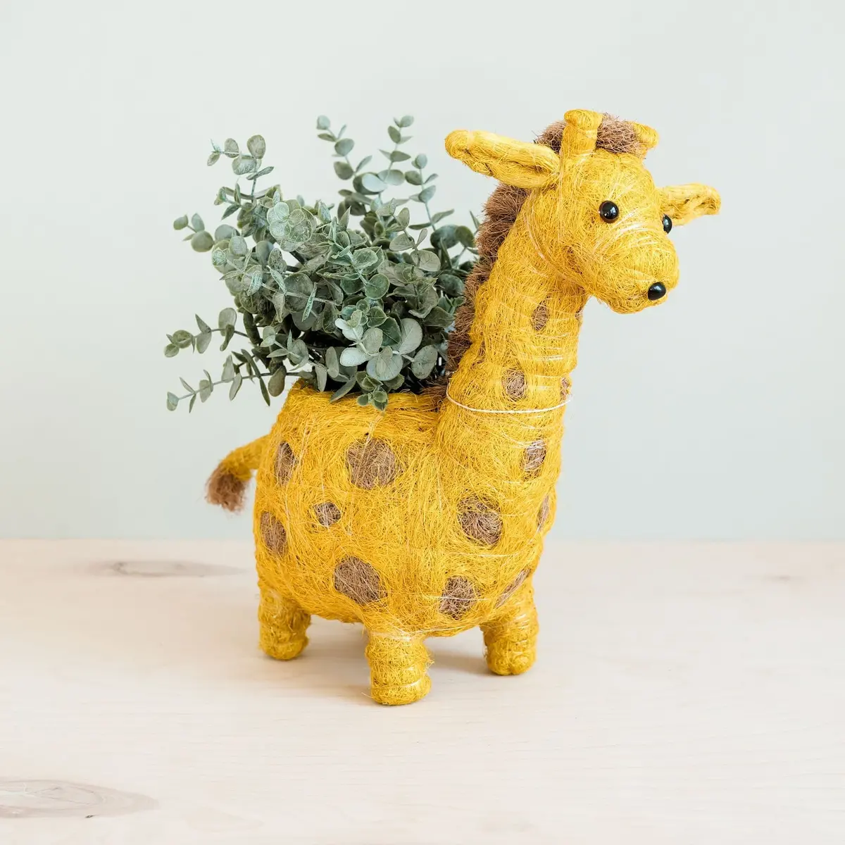 Likha Coco Coir Pots Giraffe Planter 2