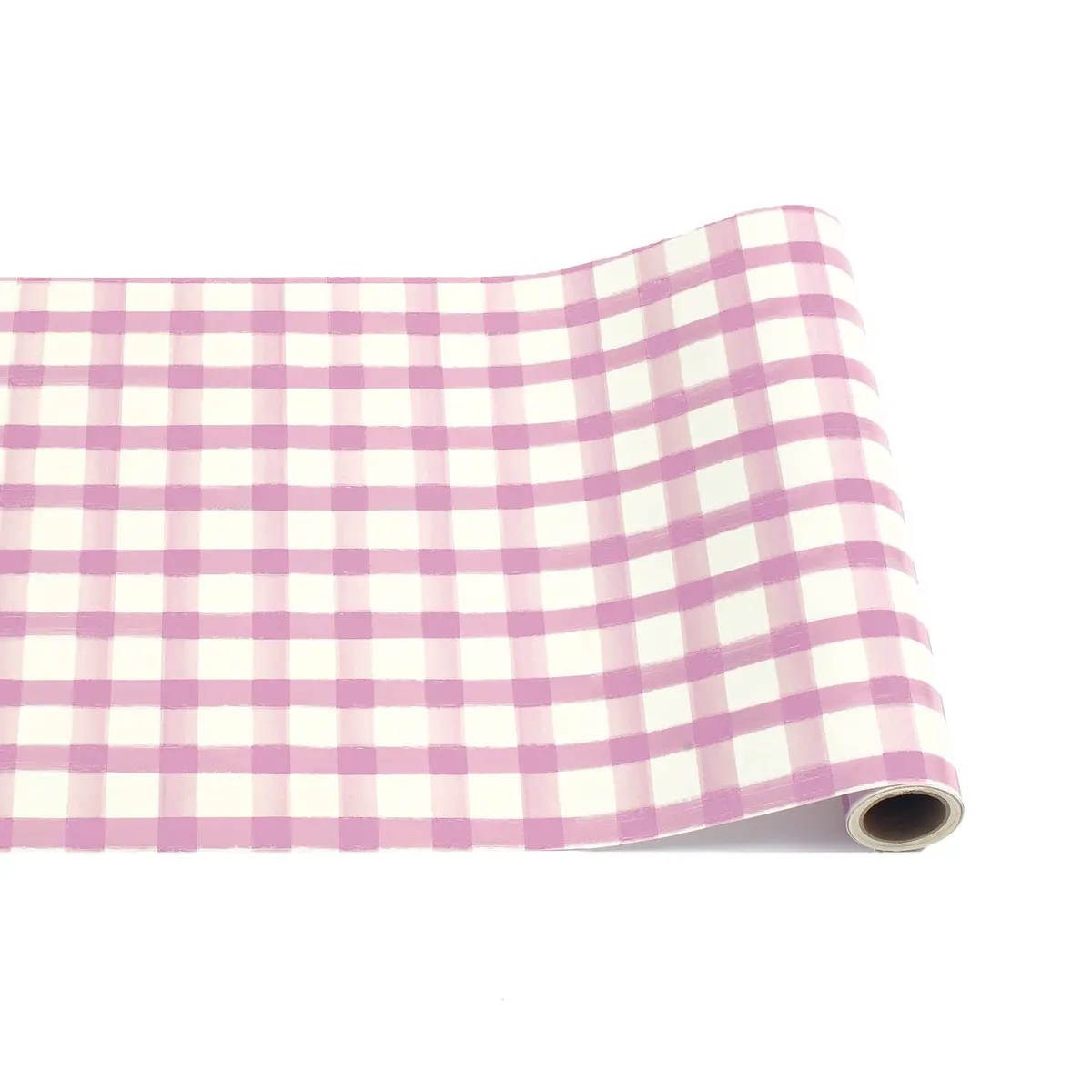 Lilac Painted Check Runner 1