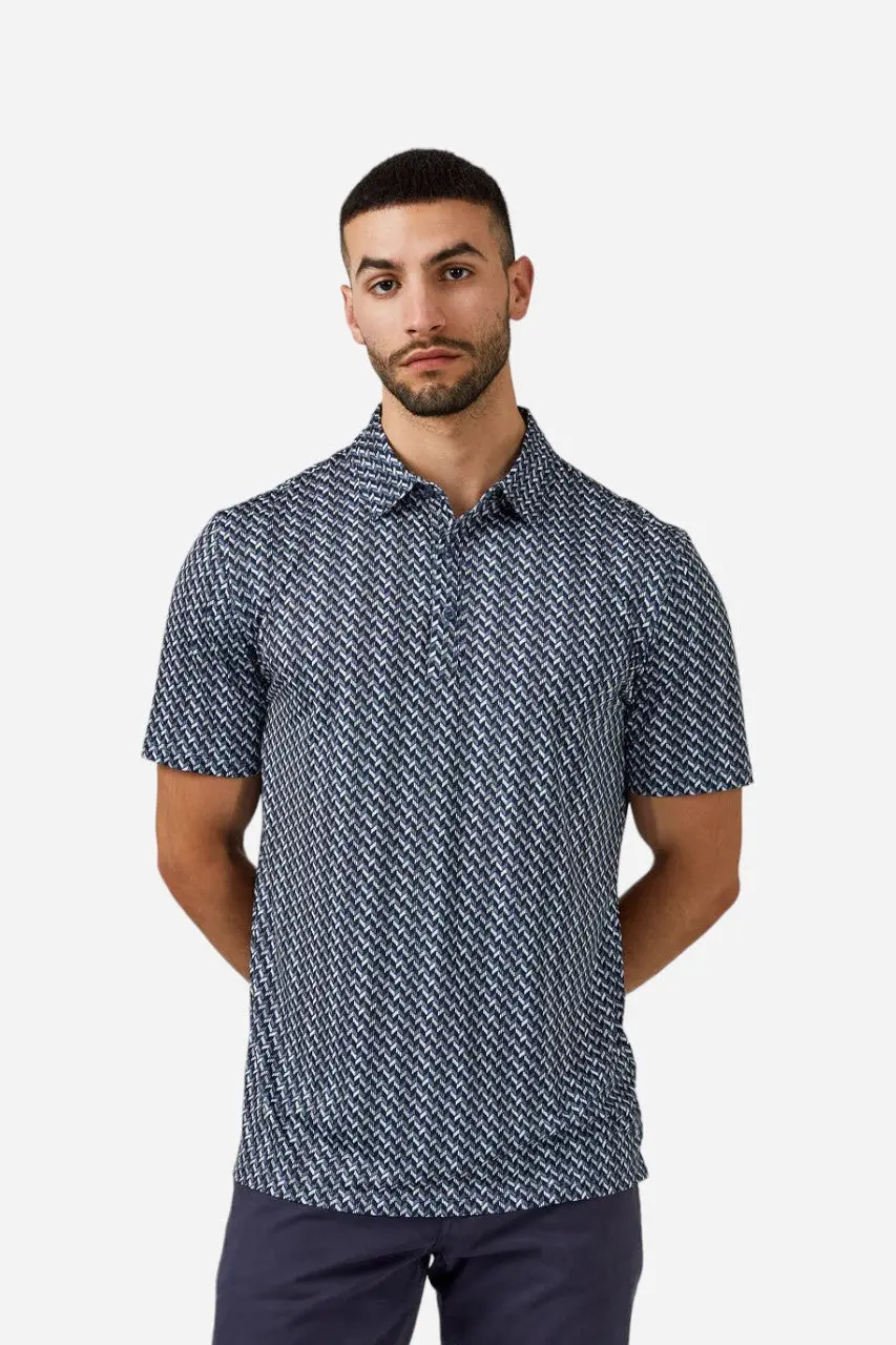 7 Diamonds Lima Polo In Black 1