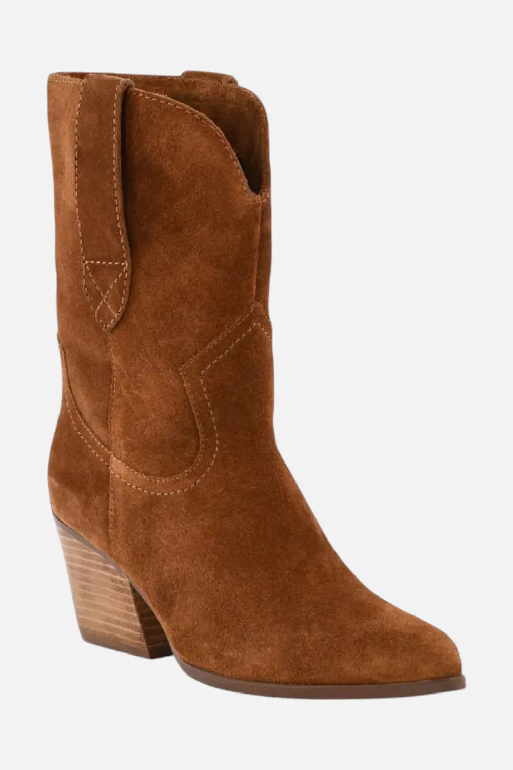 Seychelles Women's Line Dance Boot In Brown Suede 1