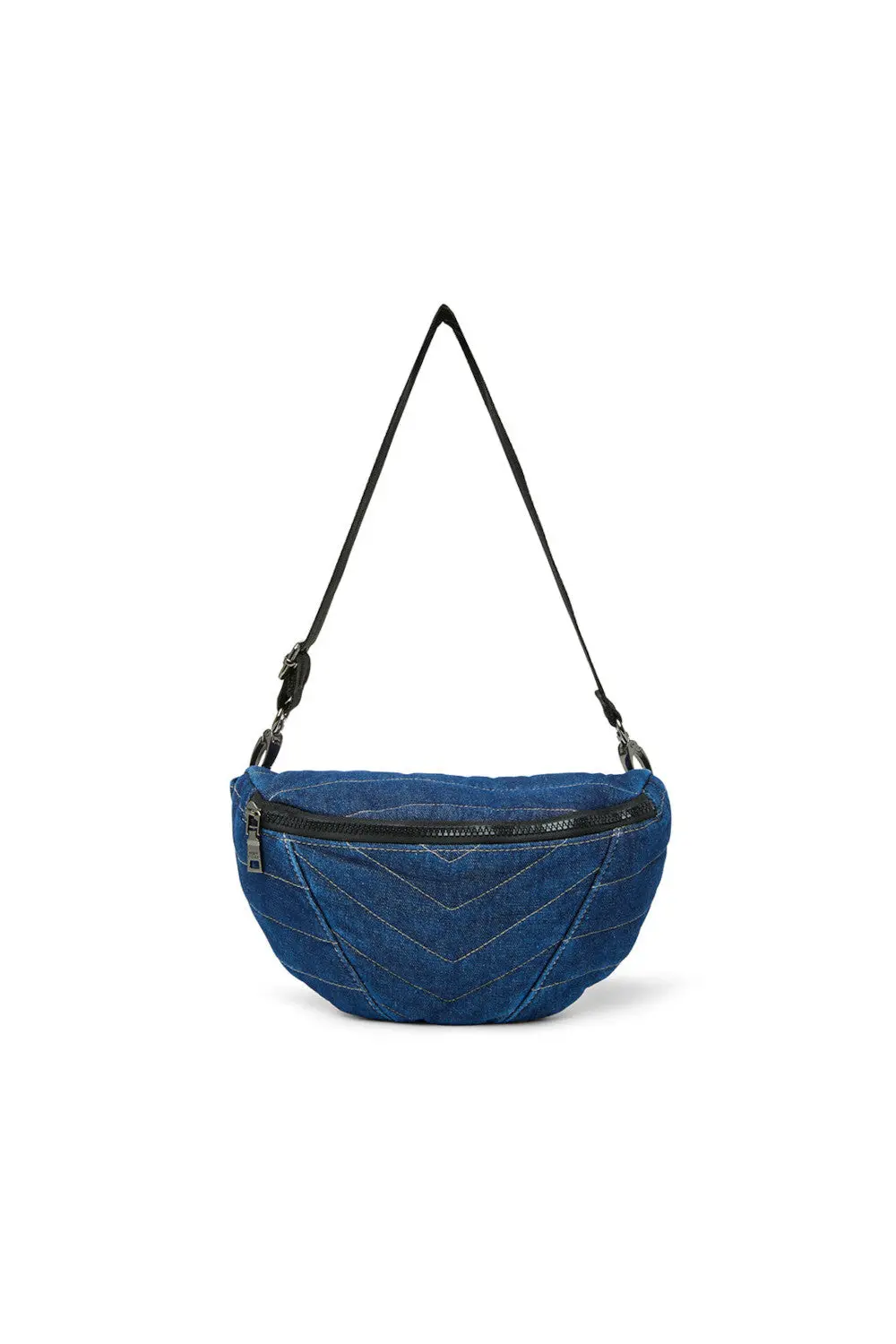 Think Royln Little Runaway Bag In Stone Washed Denim 1