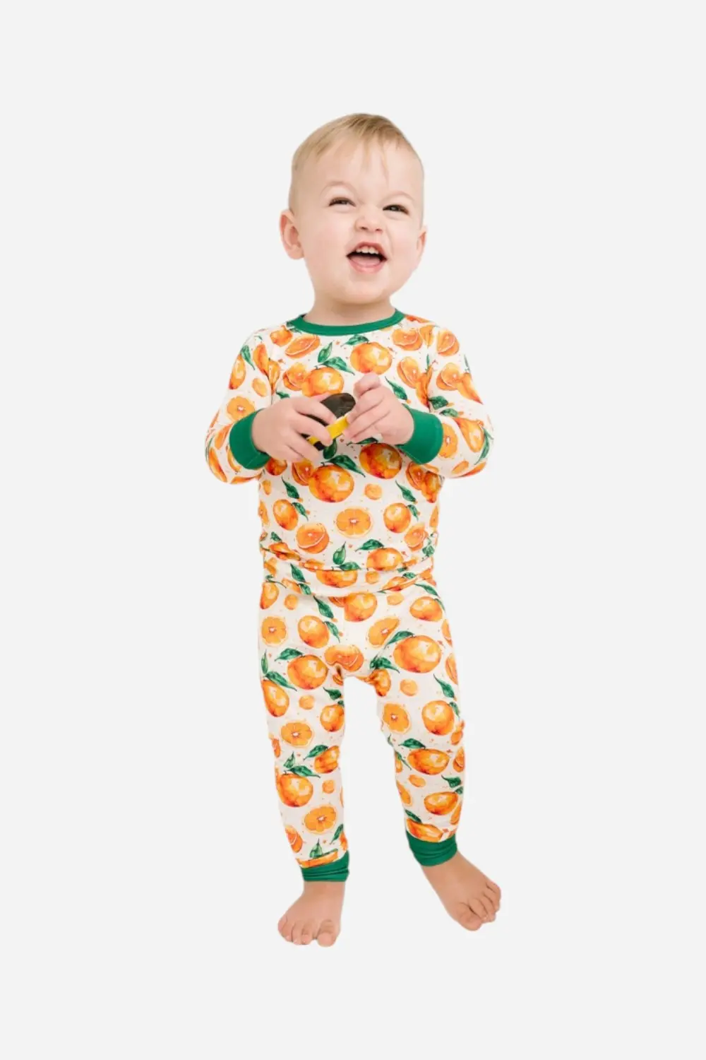 Little One Shop Orange Splash Bamboo Set 1