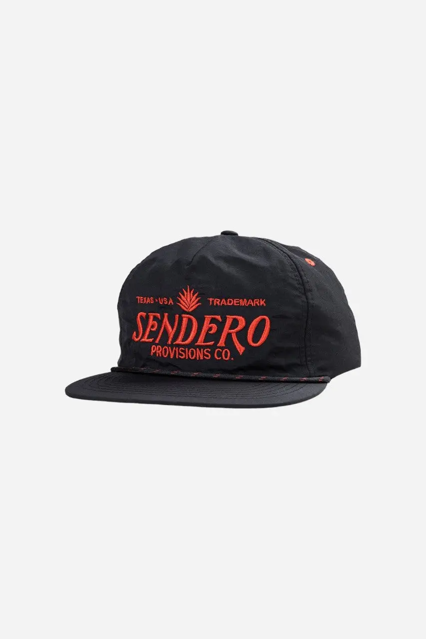 Sendero Provisions Logo Hat In Black Red 1