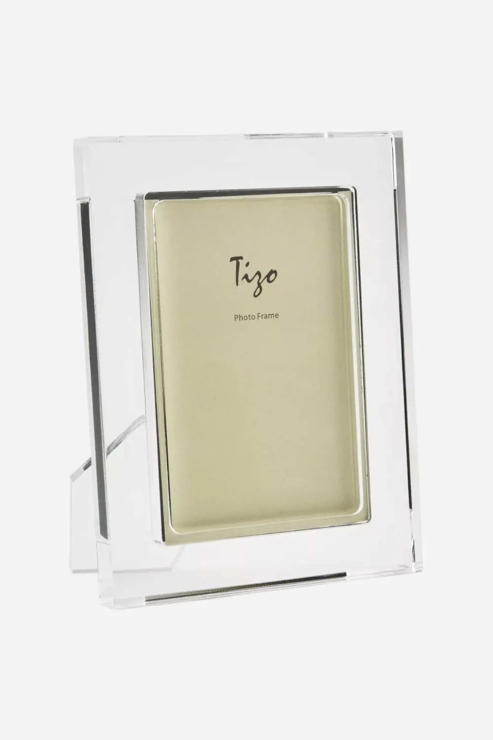 Tizo Lucite Photo Frame With Clear Border, 8 X 10 1
