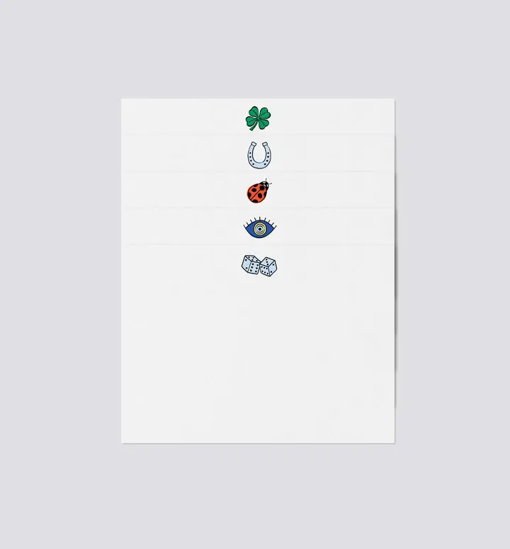 Dear Annabelle Lucky Charms Notecard Set 2