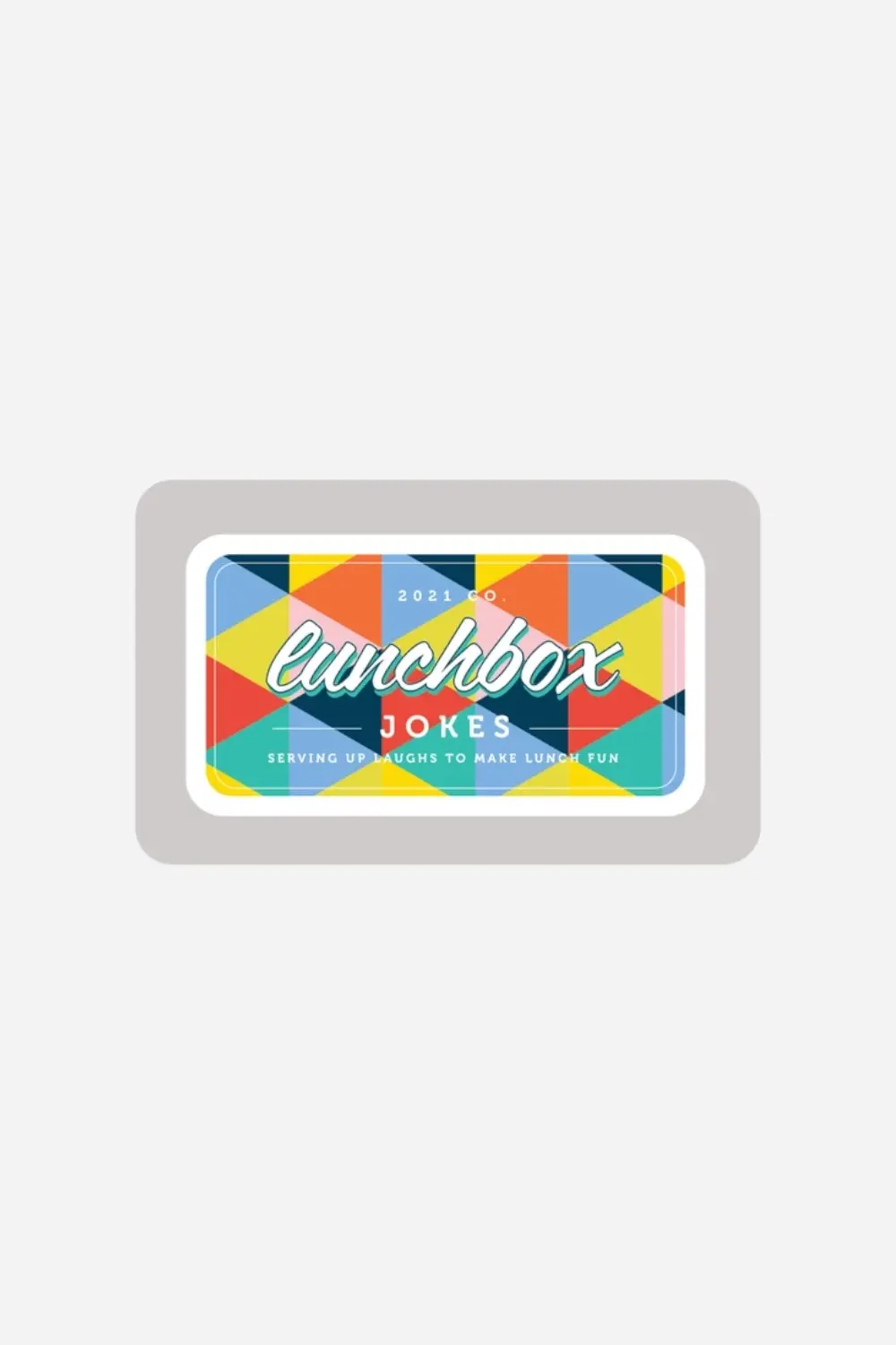 Lunchbox Jokes Set Of 24 Notecards In Metal Tin 1