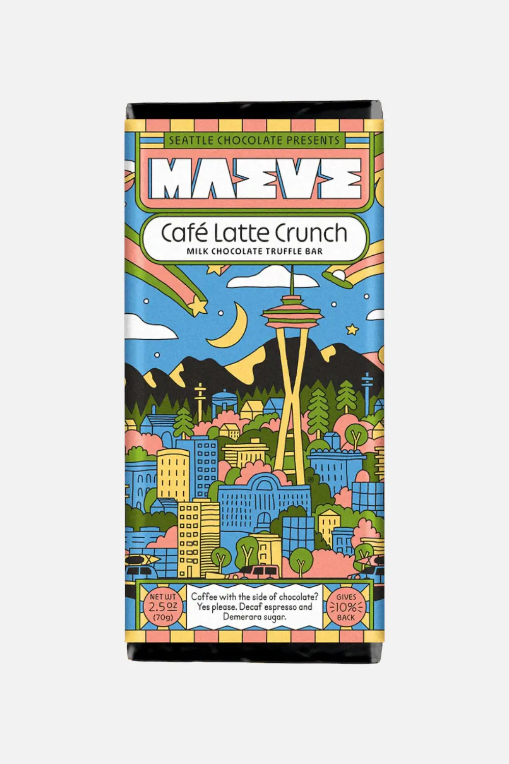 Maeve Seattle Chocolate Cafe Latte Crunch Bar 1