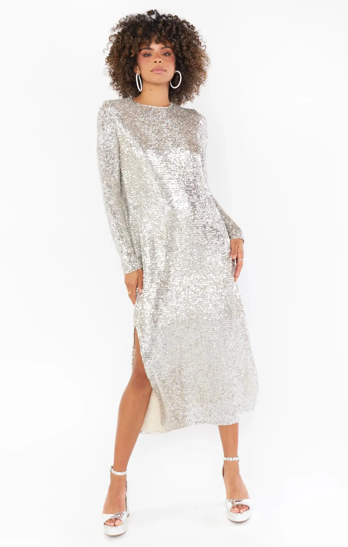 Show Me Your Mumu Maddison Dress Plat Sequins 1