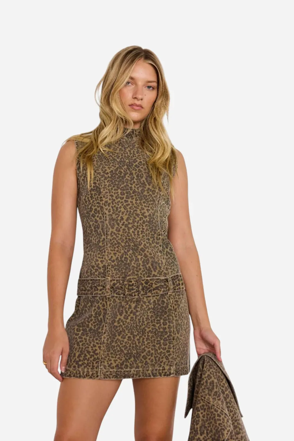 Minkpink Anouk Animal Print Mini Dress 1