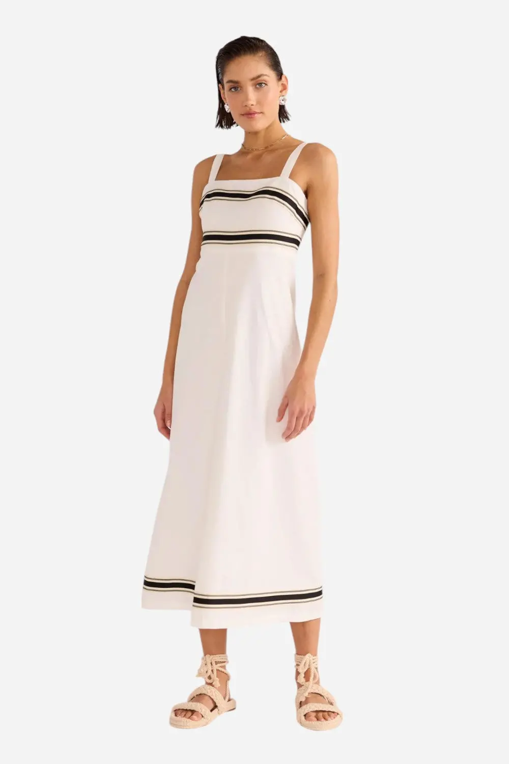 Minkpink Briar Trim Midi Dress 1