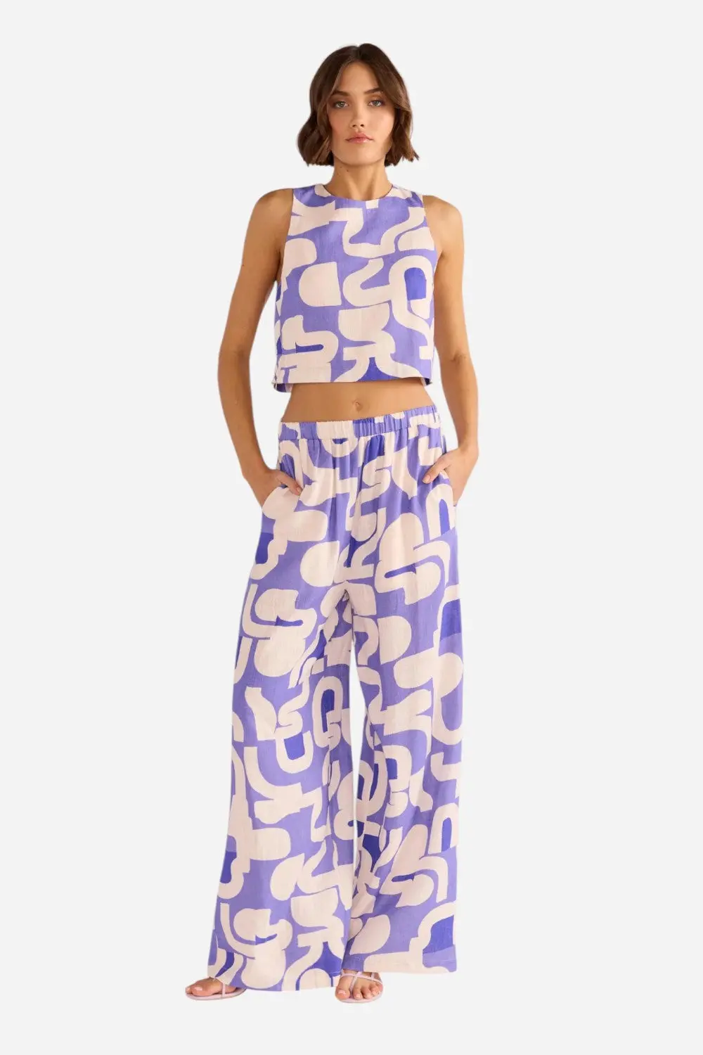 Minkpink Iris Wide Leg Pant 1