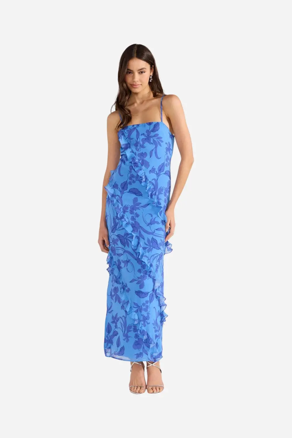 Minkpink Jeanne Ruffle Maxi Dress 1