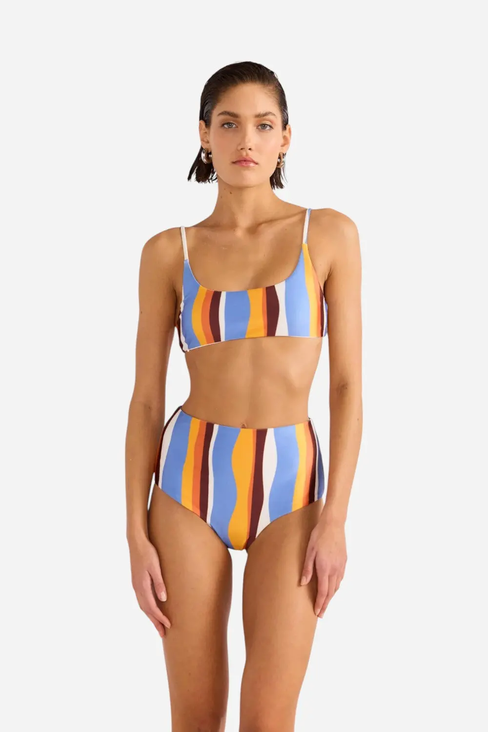 Minkpink Ripple Bikini Top 1