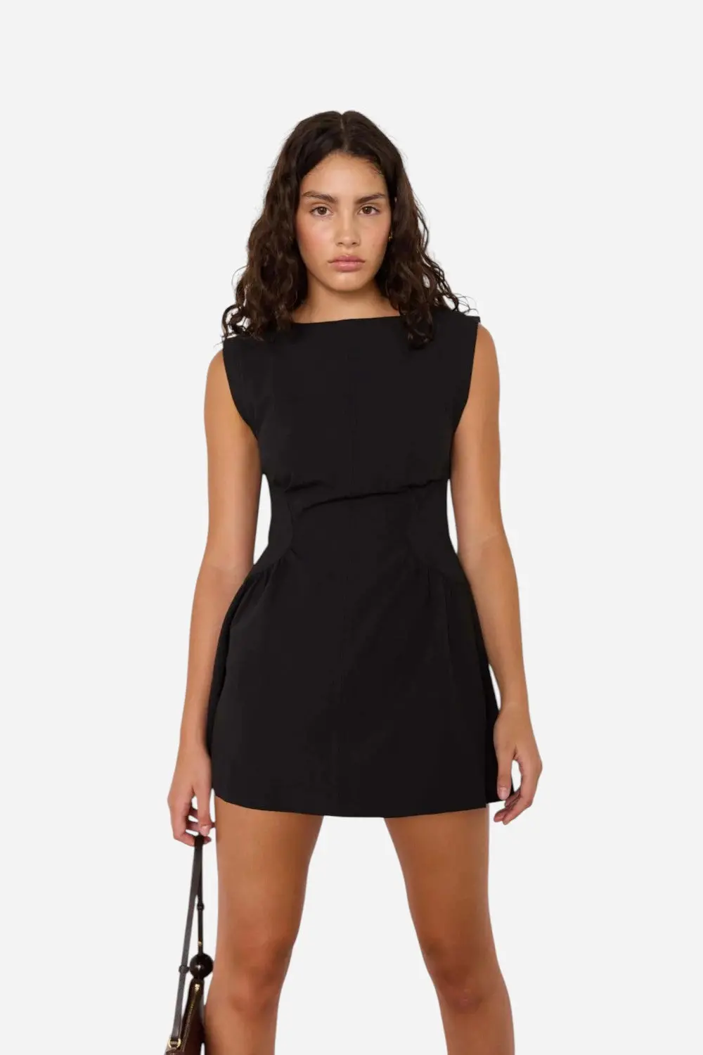 Minkpink Romy Mini Dress In Black 1