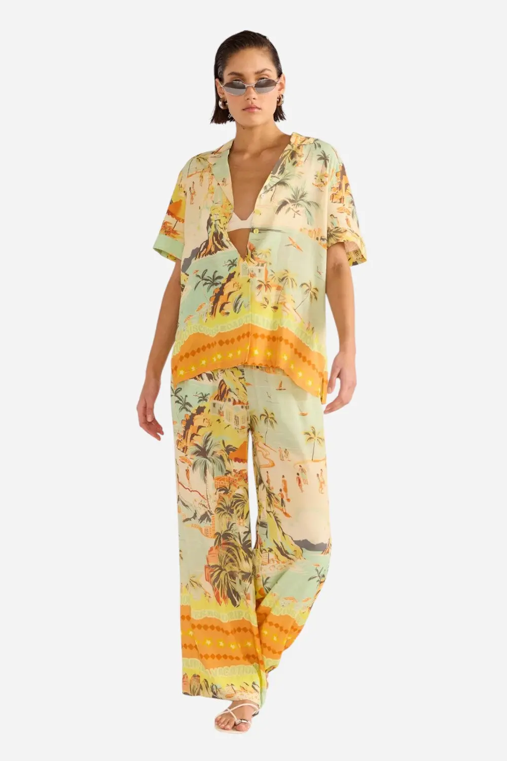 Minkpink Vacanza Drawstring Pants 3