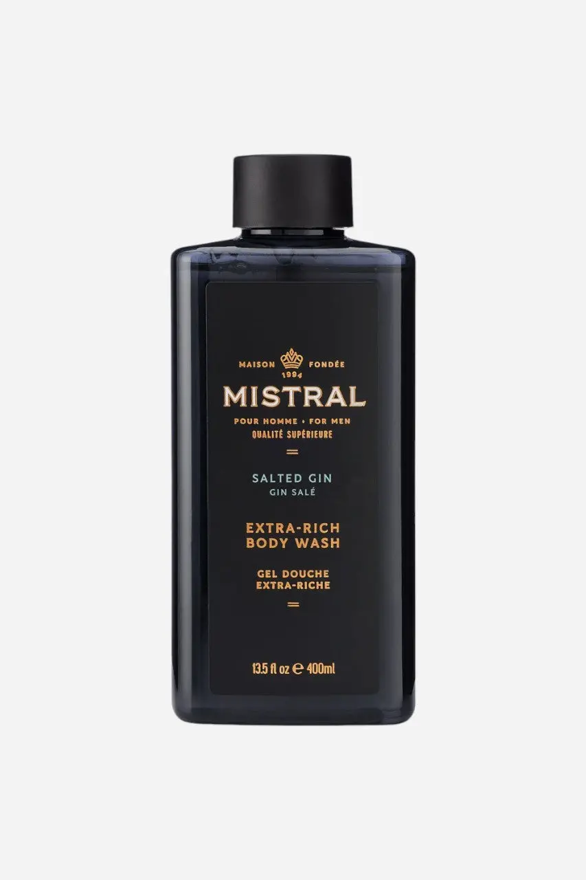 Mistral Salted Gin Body Wash 1