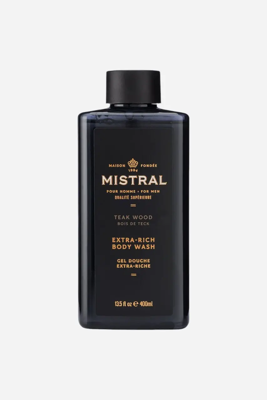 Mistral Teak Wood Body Wash 1