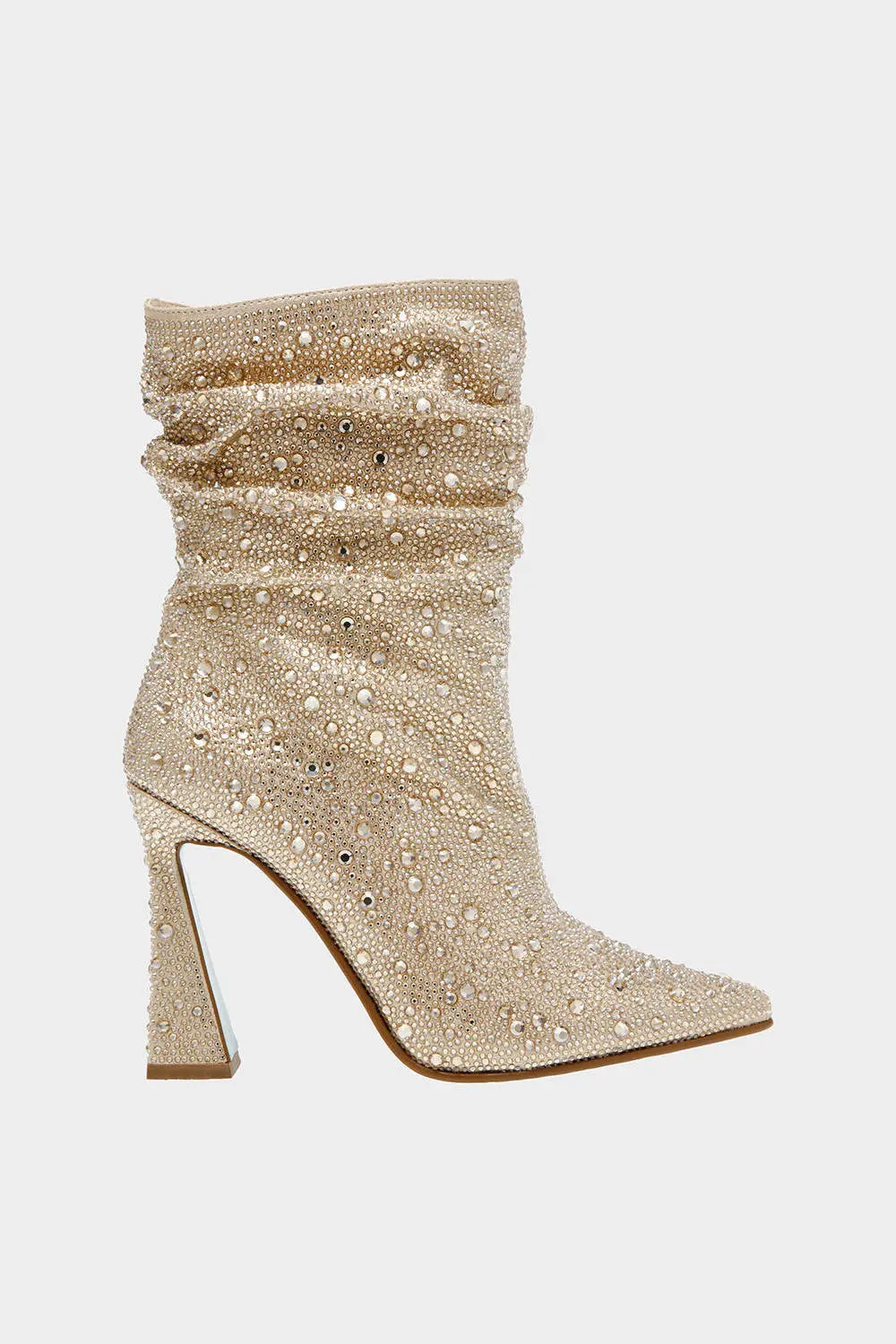 Betsy Johnson Mac Bootie In Light Gold 1