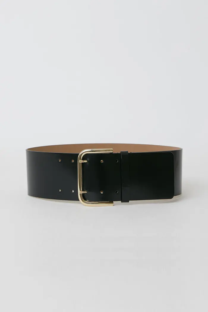 B-Low The Belt Maddox Mod Leather Belt In Black Gold 1