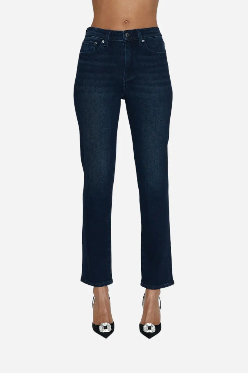 Pistola Madi High Rise Modern Slim Denim In Iconic 1