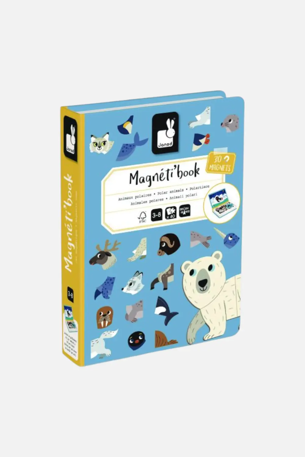 Magneti' Polar Animals Book 1