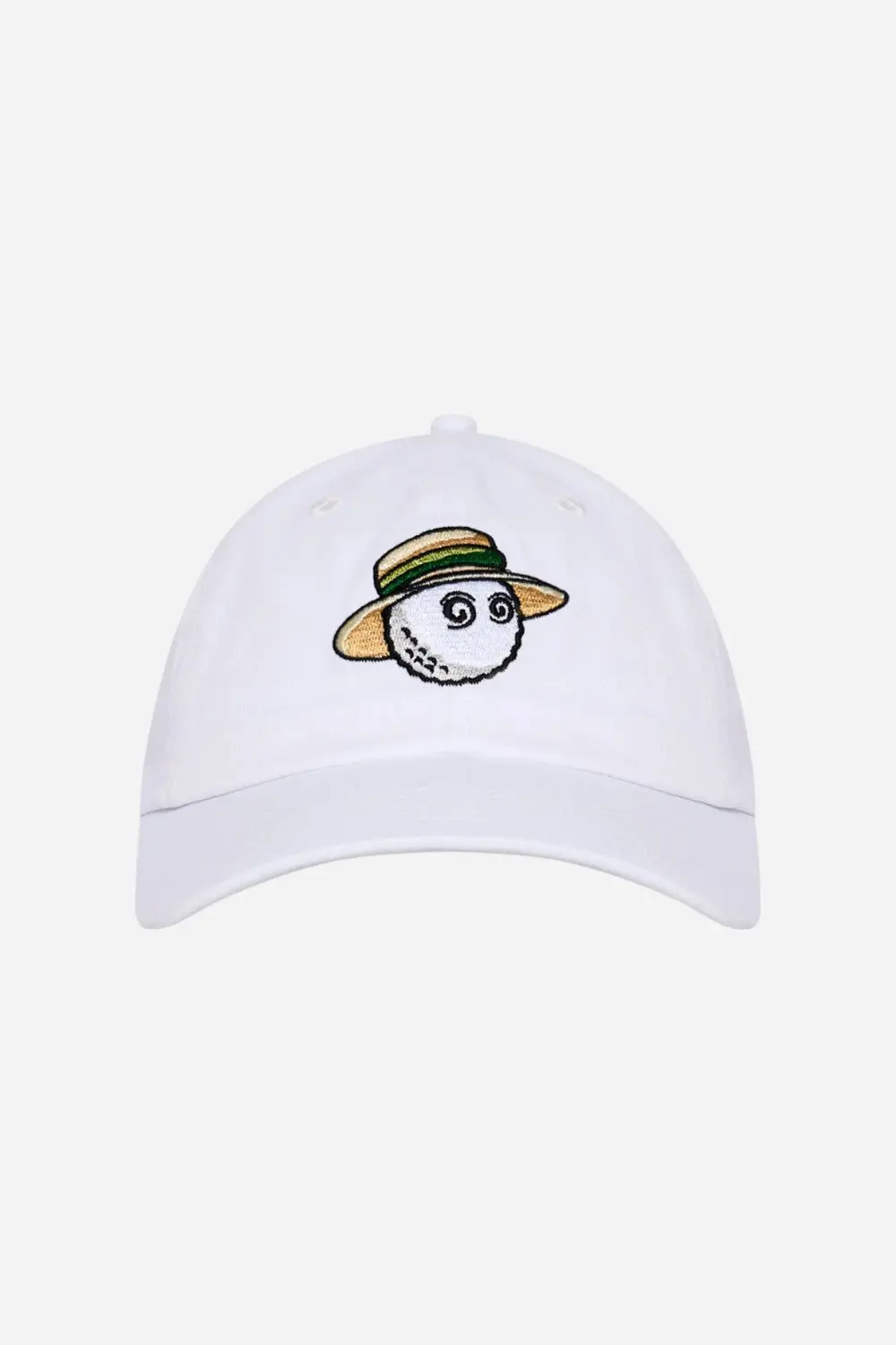 Malbon Golf Romano Dad Hat In White 1