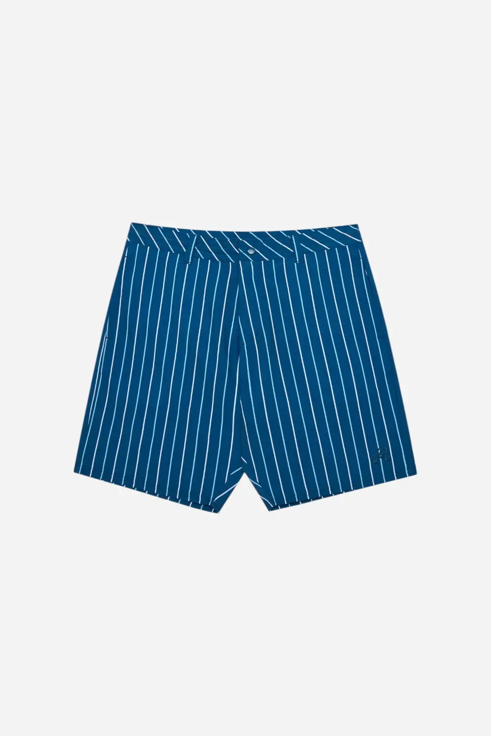 Malbon Golf Tonino Hybrid Short Printed In Ocean 1