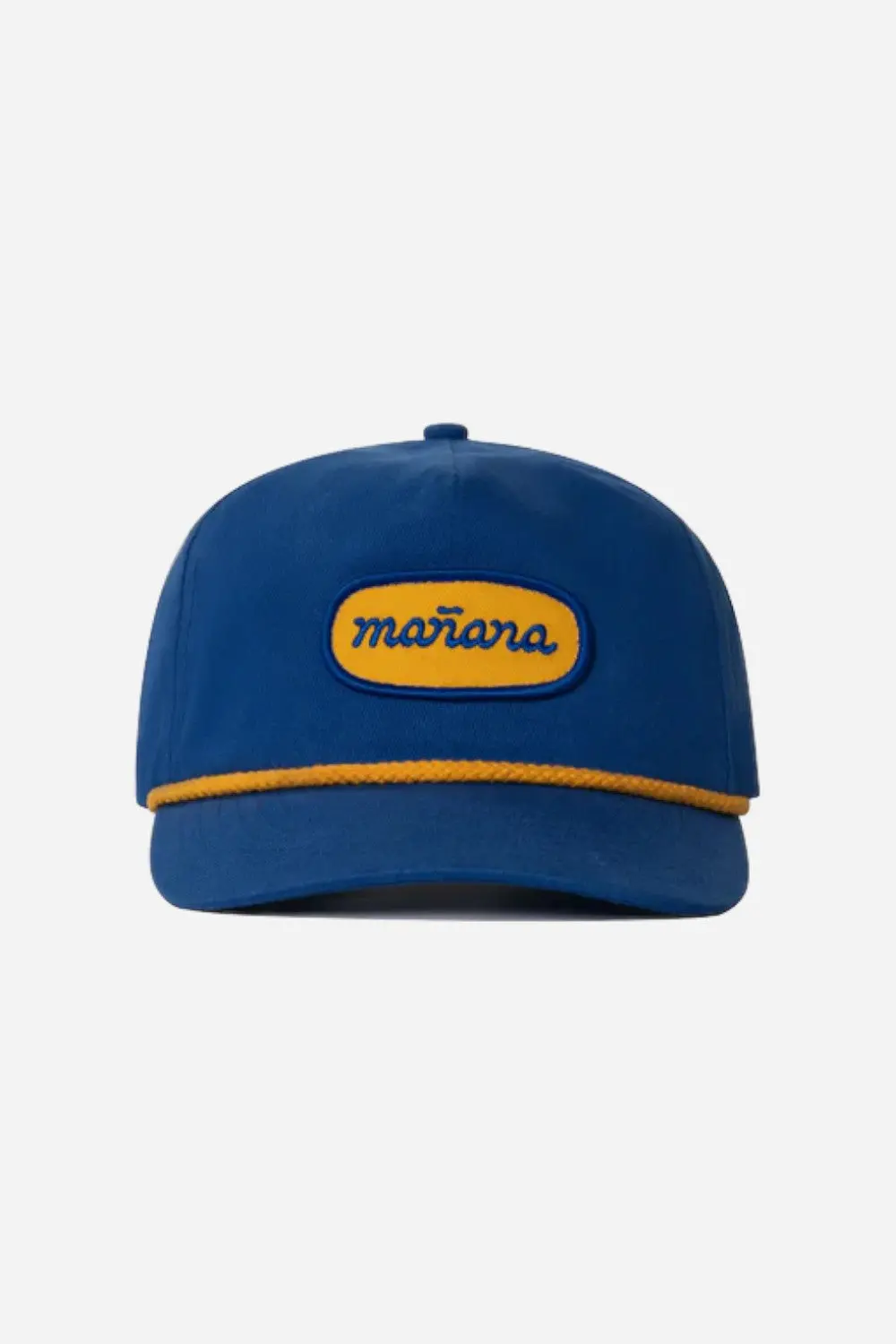 Manana Hat Co. Mono Blue Twill 5 Panel 1