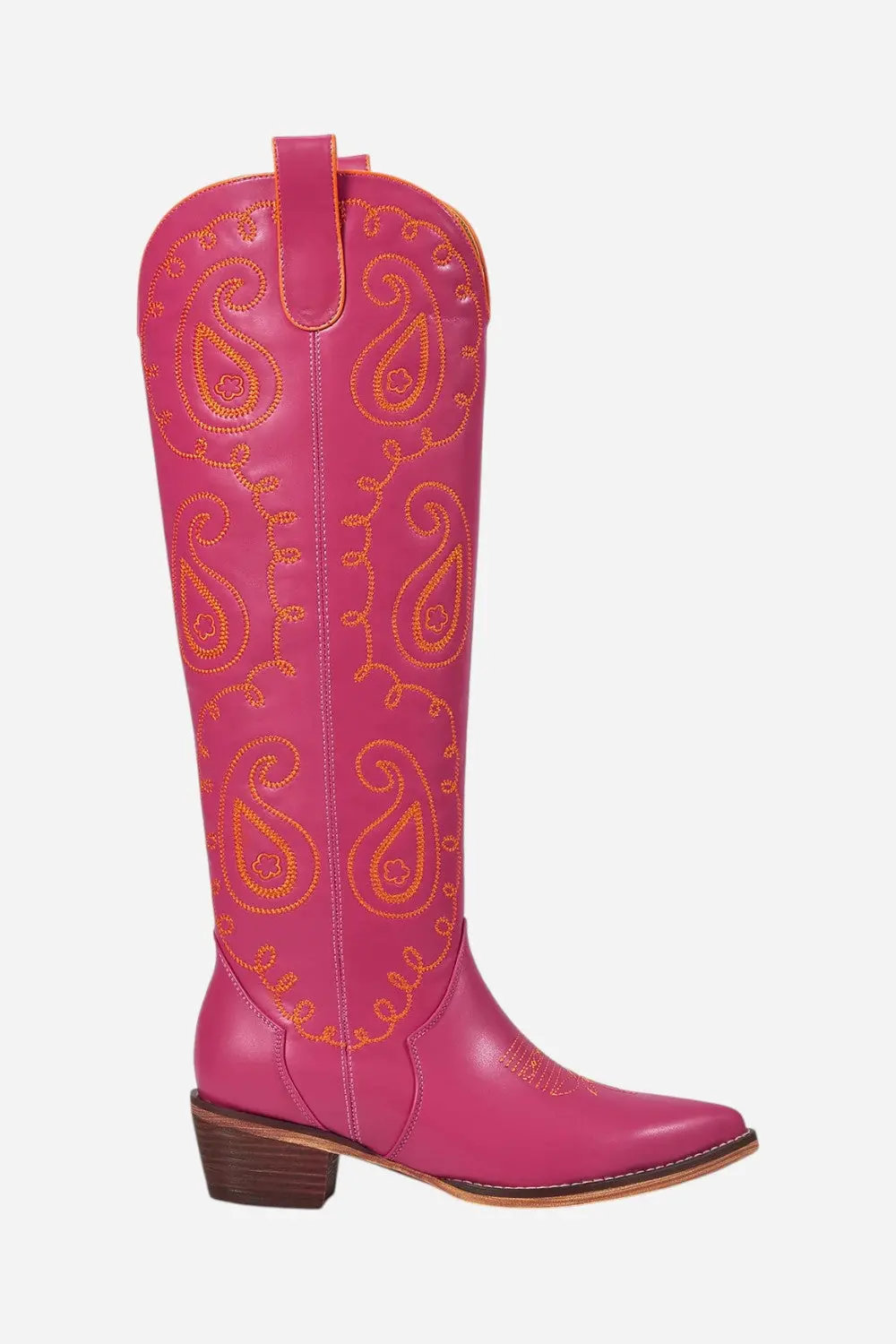Marfa Boots The Jeannie In Pink 1