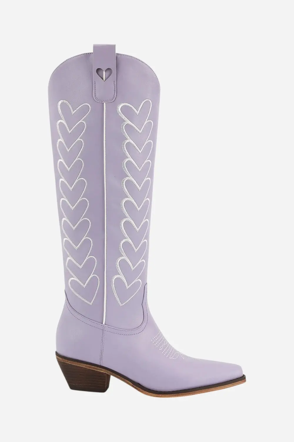 Marfa Boots The Maybelle In Lavender 1
