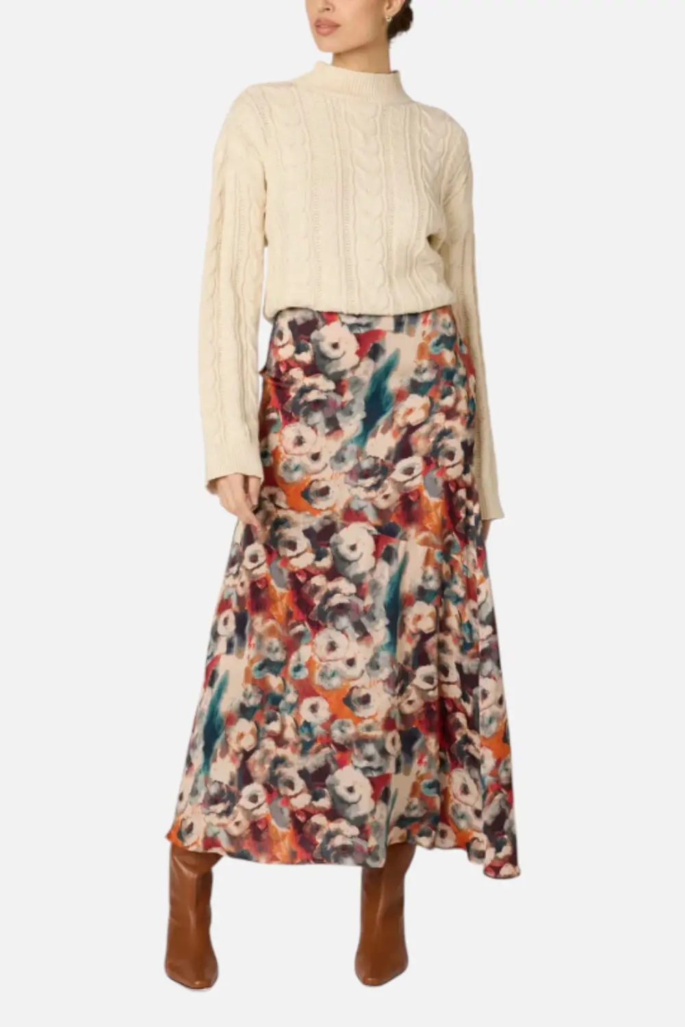 Cleobella Maria Ankle Skirt In Tamayo 1