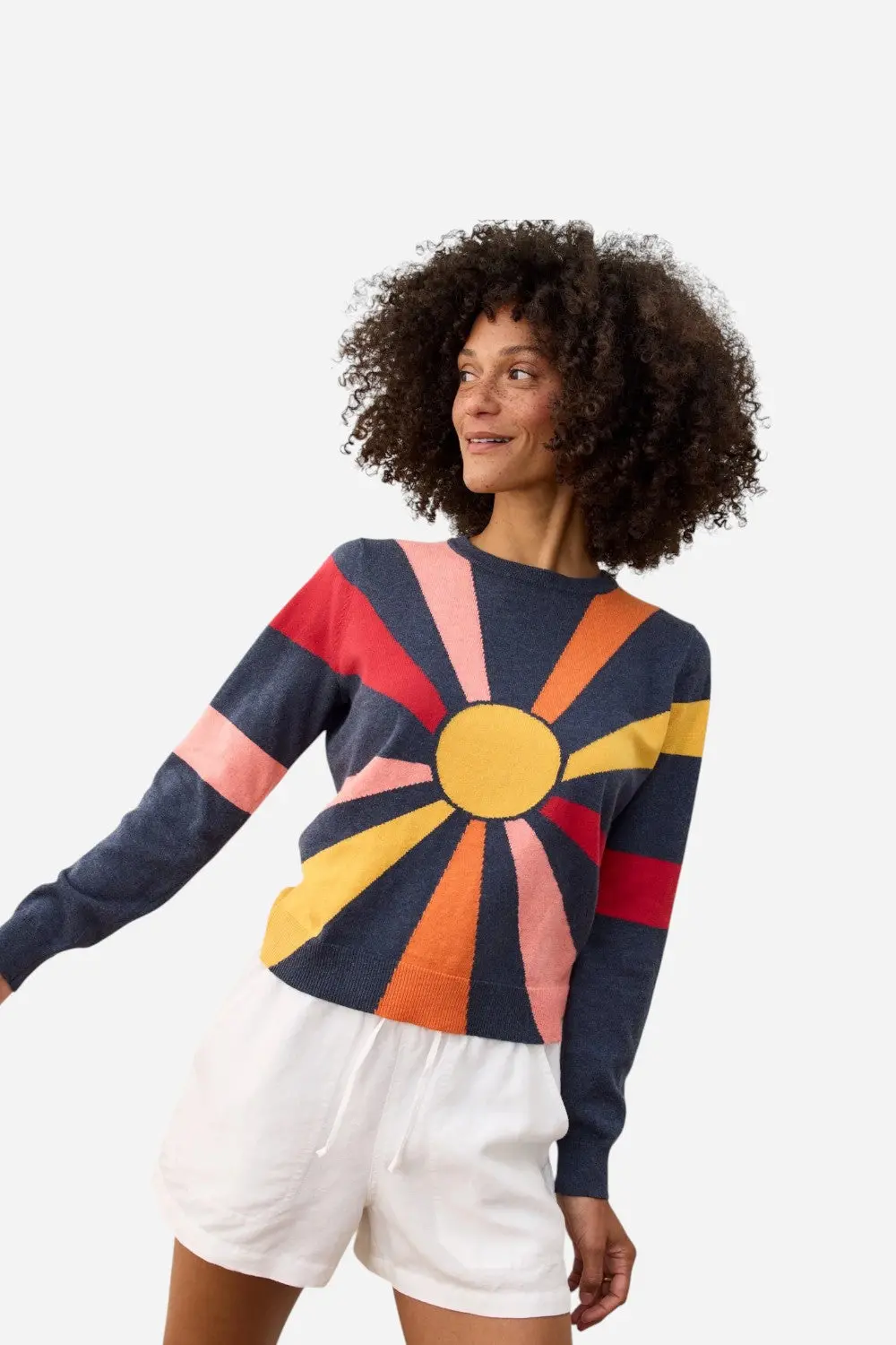 Marine Layer Icon Sweater In Navy 1