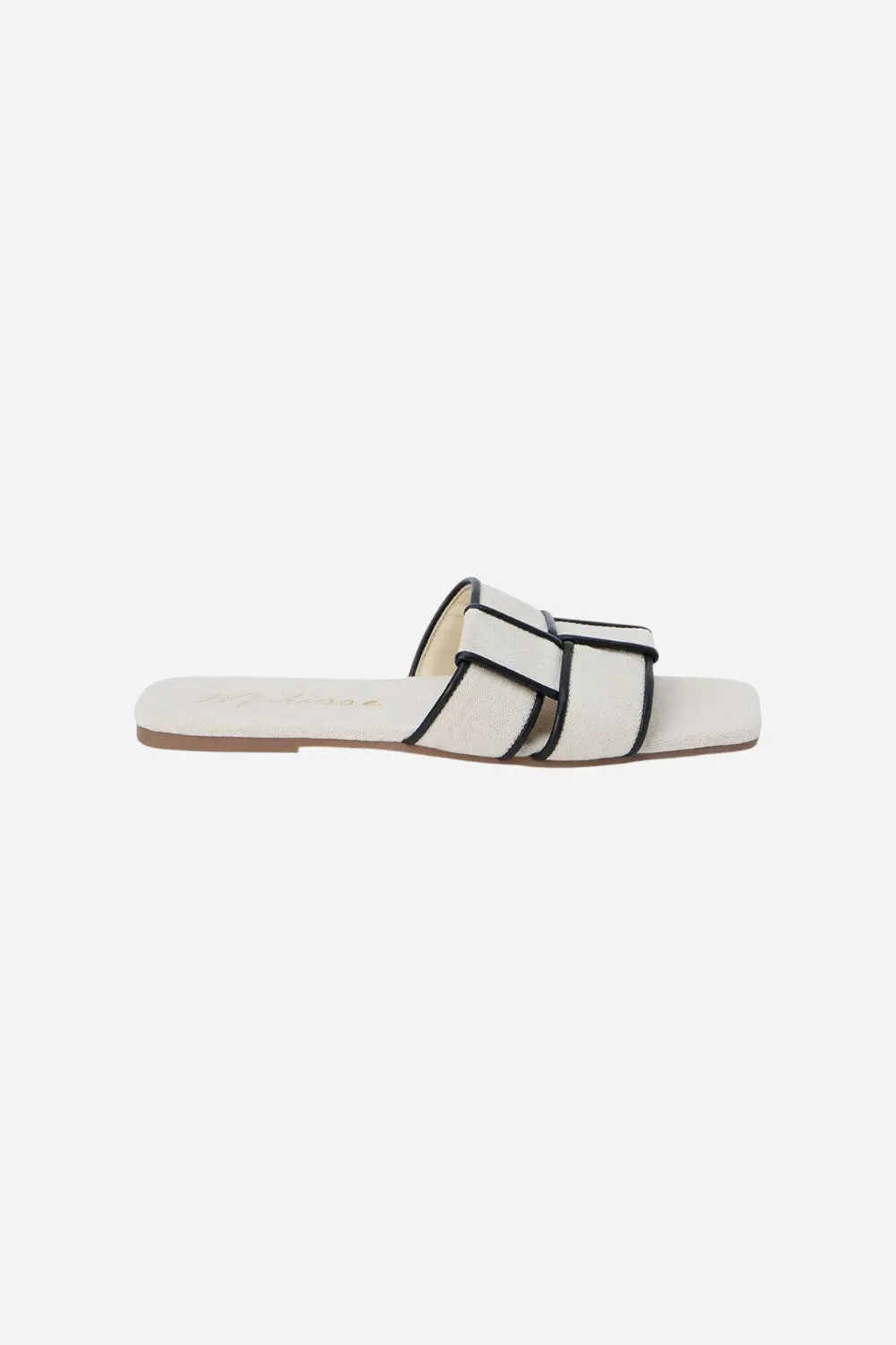 Matisse Biscayne Slide Sandal In Natural 1