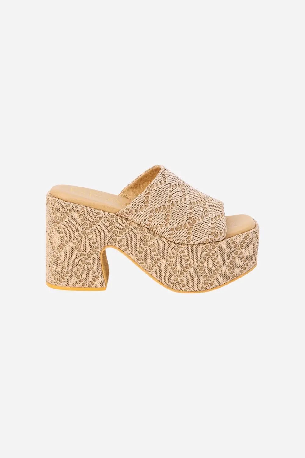 Matisse Como Platform Heel In Camel 1