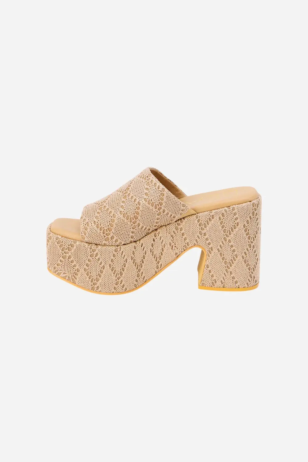 Matisse Como Platform Heel In Camel 2