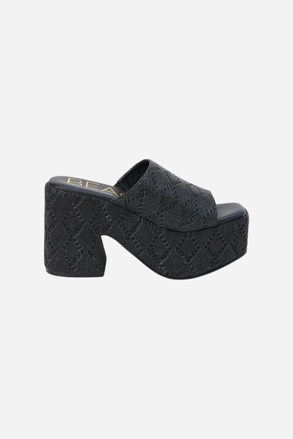 Matisse Como Platform Heel In Ebony 1