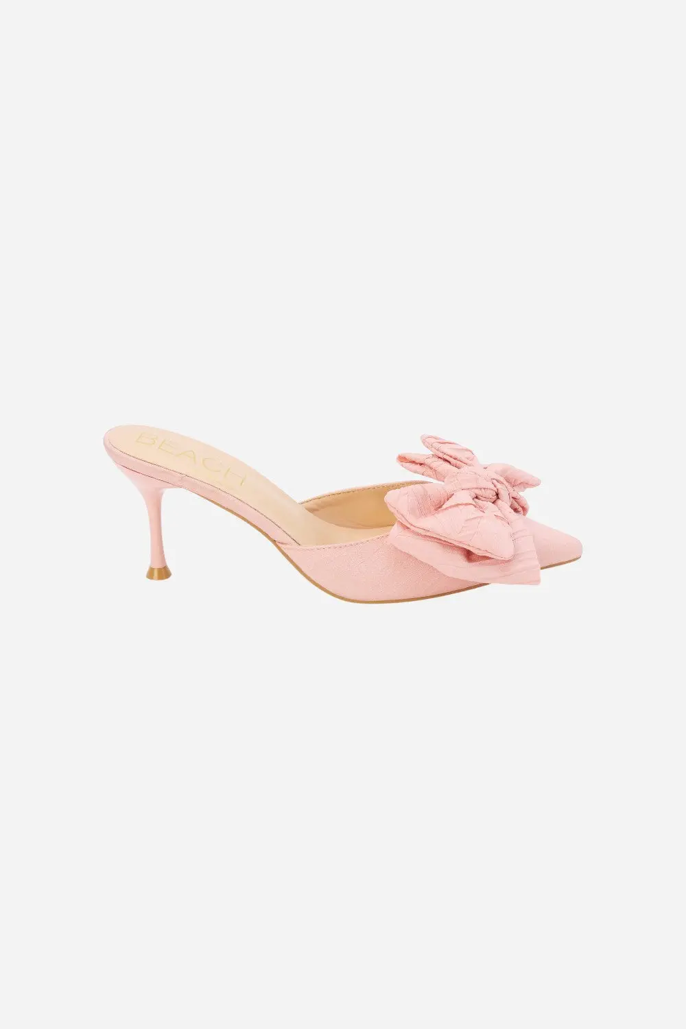 Matisse Goldie Heeled Mule In Pink 1