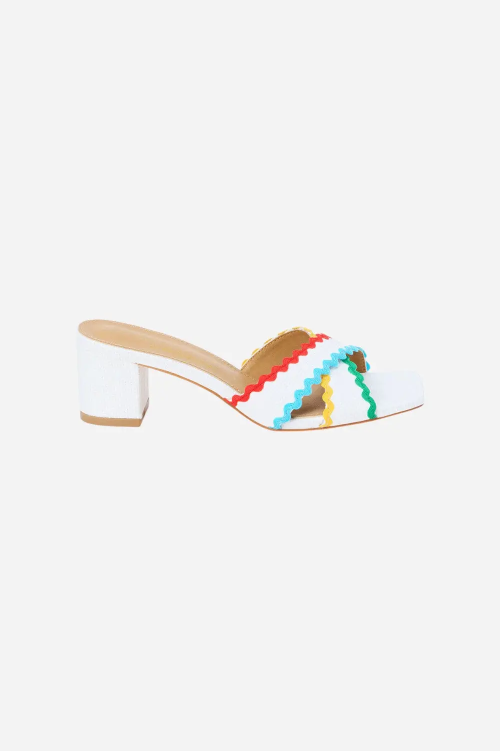 Matisse Principessa Heeled Sandal In White 1
