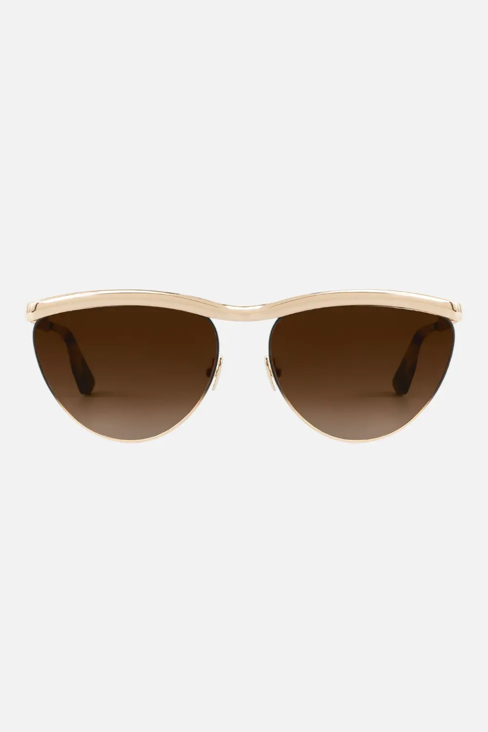 Krewe Women's Heidi 12K Matte Black Fade Chroma & Blonde Venezia Sunglass 1