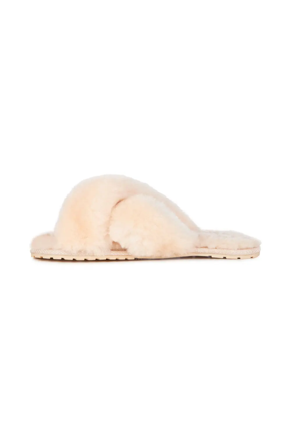 Emu Australia Mayberry Crimp Slippers In Natural 1